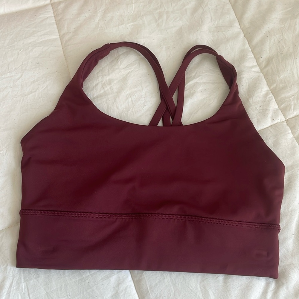 Lululemon energy longline bra